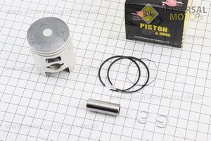 Поршень комплект Honda DIO65 43мм STD (палець 12мм). TMMP (Запчастини на скутер Honda / UM3527-V67)