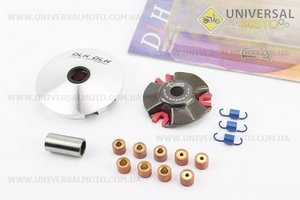 Варіатор передній комплект Yamaha BWS 100 (під вал 16мм). DLH (Запчастини до японского скутера / UM3527-V72)