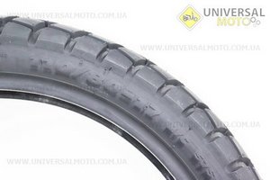 Шина 110/80-17 безкамерна, шипована STREET ENDURO SB-117. DELI (Шини / UM3531-V24)