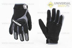 Рукавички мотоциклетні M-чорні. THOR (Мотоекіпировка / UM3540-V95)