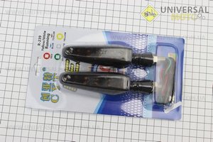 Поворот діодний на гнучкій ніжці + габарит білий LED ЧОЛОВІК "секвентальний", 2 штуки. CYT (Освітлення повороти / UM3542-V16)