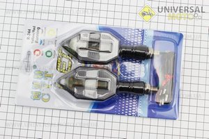 Поворот діодний на гнучкій ніжці + стоп сигнал / габарит LED СТРЕЛА тип 3 "секвентальний", 2 штуки. CYT (Освітлення повороти / UM3542-V18)