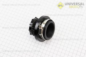 Фільтр повітряний нульовий 42мм прямий "конус" чорний (малий). Китай (Повітряний фільтр / UM3543-V72)