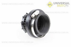 Фільтр повітряний нульовий 45мм прямий "конус" чорний (малий). Китай (Повітряний фільтр / UM3543-V73)