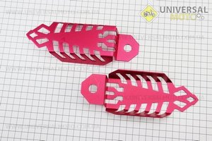 Захист заднього амортизатора універсальна TUNING, ЧЕРВОНИЙ. Китай (Різне / UM3543-V82)