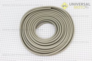 Шланг паливний 5x8мм - 20 метрів, сірий "силікон". Китай (Паливний мотошланг / UM3544-V39)