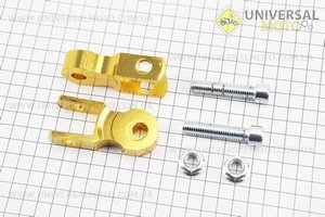 Подовжувач заднього амортизатора 45мм комплект 2шт + болти + гайки, жовтий. Китай (Різне / UM3544-V60)