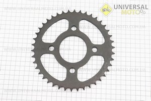 Зірка задня WY125 - 428-42Т - d=58; 4отв.*90мм (ZS125J спиці/BOXER ВМ/ВМX) "DX151023" (з розбирання, новий). BAJAJ (Запчастини на мотоцикли Bajaj / UM3580-V53)