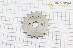 Зірка передня - 428H-17T BOXER BM/ВМX 150cм3. KMC (Запчастини на мотоцикли Bajaj / UM3582-V20)