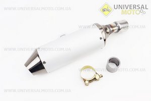 Terra-X 250 (2015) Глушник L-370мм (короткий). Китай (Запчастини на мотоцикли Geon / UM3591-V37)