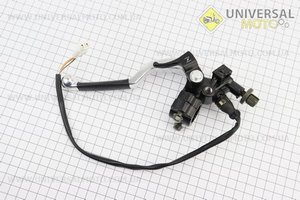 Terra-X 250 (2015) Важіль керма лівий з кріпленням. Китай (Запчастини на мотоцикли Geon / UM3591-V79)