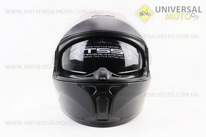 Шолом інтеграл, закритий (сертифікація DOT)+відкидні окуляри BLD-М66 М (57-58см), ЧОРНИЙ матовий. BLD (Шоломи / UM3602-V17)