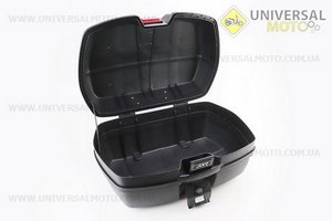 Кофр великий (пластмасовий) 520*370*290мм, кріпл. швидкознімне, чорний матовий. JDR (Кофри / UM3603-V08)