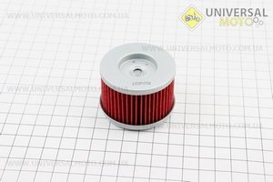 Фільтр-елемент масляний HF113 (50*38мм) HONDA CBF 250/HONDA VT 125 C Shadow/HONDA XL 125 V. HIFLO (Запчастини на імпортні мотоцикли / UM3620-V12)