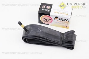 Камера 20"х1,75/2,125 з ніпелем (Schrader AV-48). FORZA (Велокамери / UM4013-V01)