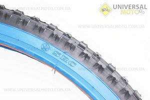 Шина 26"x1,95 (54-559) шипована з синьою смугою SV213. SRC (Велопокришки / UM4023-V40)