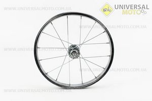 Колесо 16 "переднє, втулка 14Gx16/20H в зборі (ціна = якість). Китай (Велоколеса / UM4033-V27)