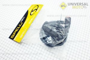 Замок противоугонный тросовый 1500х8мм под ключ, крепл. за трубу сидения, SCL-925. SPELLI (Аксессуары / UM4036-V55)