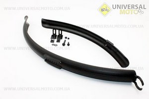 Щитки пластмассовые 28" длинные к-кт, черные SMG-615