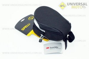 Сумка под сиденье влагозащитная, быстросъемная, черная SSB-5008. SPELLI (Велоаксессуары / UM4036-V92)