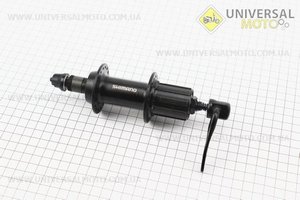 Втулка задня MTB алюмінієва 14Gx36H під касету 8-9-10зв, крепл. ексцентрик, чорна FH-TX500. SHIMANO (Запчастини SHIMANO / UM4041-V23)