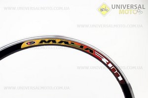 Обод 26" (559 Х 17) МТВ двойной "капля" алюминиевый 14Gх36Н, под V-brake тормоз, черный "MAYA". Китай (Велоколёса / UM4061-V95)