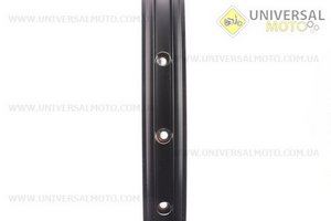 Обод 26" (559 Х 20) МТВ двойной алюминиевый 14Gх36Н, пистонированный, под диск. тормоз, черный DP20. Alex Rims (Велоколёса / UM4063-V51)