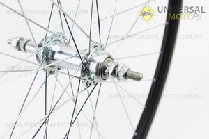 Колесо 28" заднее "капля" обод алюминиевый, втулка 14Gх36Н в сборе, под вольнобег, крепл. гайка "SCORPION". Китай (Велоколёса / UM4065-V18)