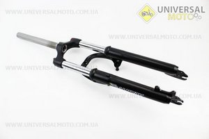 Вилка 26 "амортизаційна, без різьблення 1-1 / 8" (28,6мм), шток 240мм, з ходом 100мм, V / Disk-brake, M Lockout, чорна ES-246- млO. AVANTI (Велозапчастини / UM4066-V54)