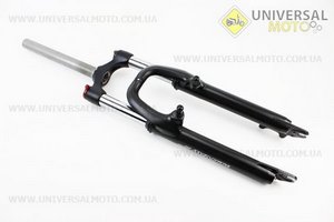 Вилка 26 "амортизаційна, без різьблення 1-1 / 8" (28,6мм), шток 240мм, з ходом 100мм, V / Disk-brake, M Lockout, чорна ES-246- млO. AVANTI (Велозапчастини / UM4066-V54)