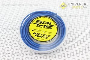 Рубашка троса переключения 4мм х 9м с тефлоновым покрытием, синяя DH-9000. SPELLI (Велозапчасти / UM4069-V10)