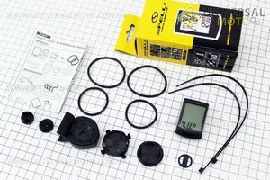 Вело-компьютер 12-функций, беспроводной, влагозащитный, SCC-1012