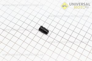 Ковпачок ніпеля, алюмінієвий, чорний AV-08. Китай (Різне / UM4093-V81)