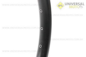 Обід 27,5 "(584 Х 35) подвійний алюмінієвий 14Gх32Н, пістонований, безкамерний, під дискові гальма, чорний U40 TL. WEINMANN (Велоколеса / UM4112-V05)