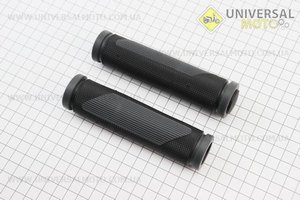 Рукоятки керма 125мм, чорно-сірі SBG-692. SPELLI (Велозапчастини / UM4115-V85)