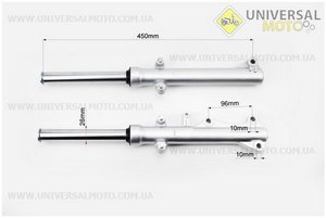 Амортизатор передний левый + правый комплект 2 штуки . Китай (Мопед Viper Sport50 / UM5010-V29)