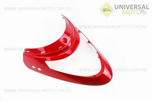 Viper - F1/F50 пластик - передний верхний (где фара), Красный . Viper (Скутер / UM5012-V56)