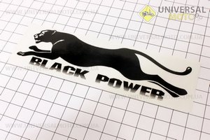 Наклейка полоса "Пантера" малая (2стороны)