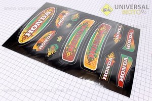 Наклейки на планшете "HONDA"