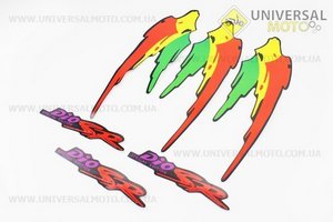Наклейки на планшете "DIO" набор 6 штук 36х12, 1306. Китай (Полиграфия / UM5022-V28)