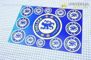 Наклейки на планшете "FC Chelsea" набор 13шт 33х22,5, 5752А