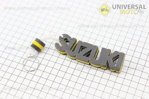 Брелок "SUZUKI", желтый. Украина (Полиграфия / UM5023-V13)