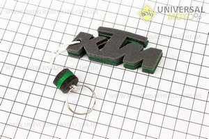 Брелок "KTM", зеленый. Украина (Полиграфия / UM5023-V25)