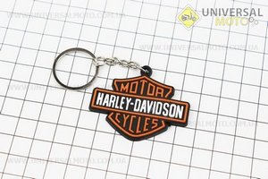Брелок "HARLEY-DAVIDSON", гумовий 51х35мм. Китай (Поліграфія / UM5023-V87)