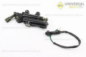 Viper - V200-F2/V250-F2 гальмівний циліндр головний задній (кріплення: 45мм) чорний. Китай (Запчастини на мотоцикл / UM5052-V26)