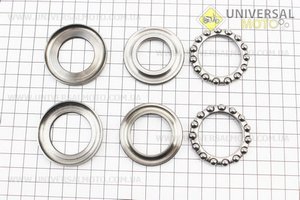 Підшипники керма комплект, тип 2. Китай (Запчастини на мотоцикл Yamaha YBR125 / UM5061-V22)