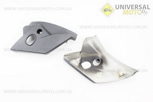 пластик - фары передней лев, прав комплект 2 штуки Черный . Китай (Мотоцикл Kinlon / UM5070-V20)