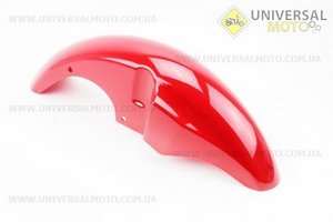 пластик - Крыло переднее, Красный . Китай (Мотоцикл Kinlon / UM5070-V32)