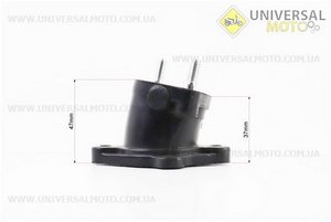 Loncin- JL200 - 68A Патрубок карбюратора. Китай (Запчастини на мотоцикл Loncin / UM5070-V67)