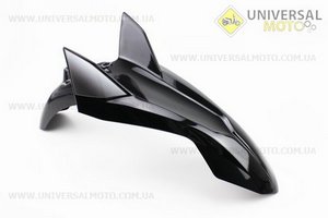 Loncin- LX200GY-3 пластик - Крило переднє, ЧОРНИЙ. Loncin (Запчастини на мотоцикл Loncin / UM5070-V79)